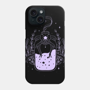 Purple Magic Potion - Lavender and Greenery Phone Case