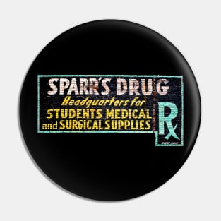 Sparr's Drug - Boston, MA Pin