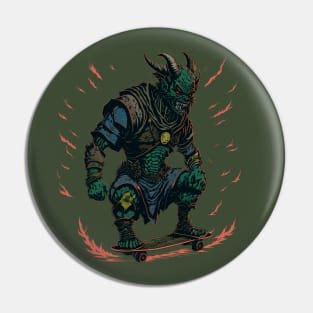 Demon Sk8er Pin