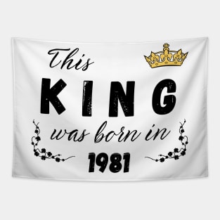 King born in 1981 Tapestry