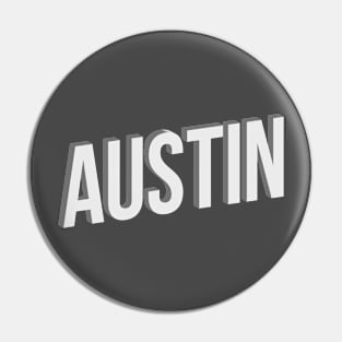 Austin, Texas - 3D Pin