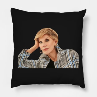 Christine Baranski Bowie Pillow