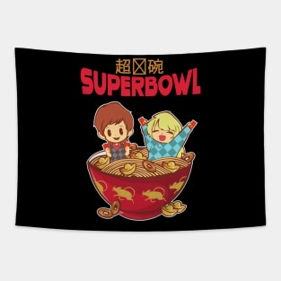 Chinese New Year Noodles - Chibi Lover Gift T-Shirt Tapestry