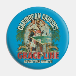 Grace Line Caribbean Cruises 1882 Pin