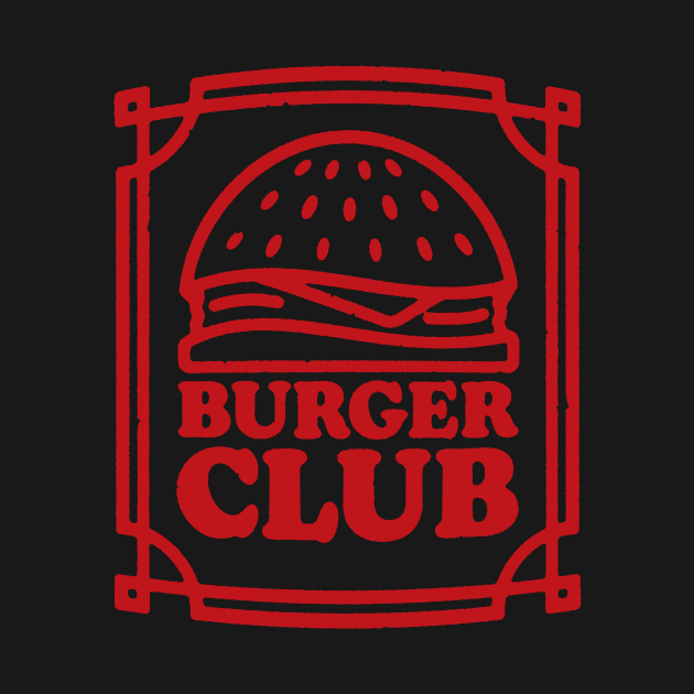 Burger Club by Curiositees Co.