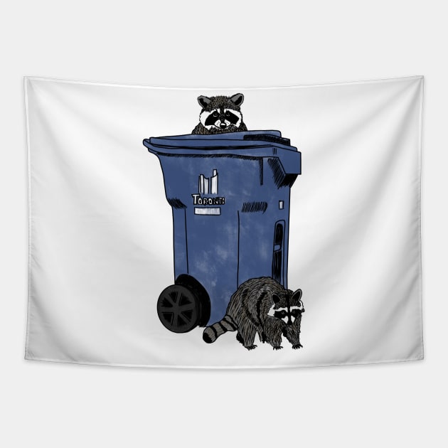 Toronto Trash Pandas Tapestry by Quick Brown Fox Canada 