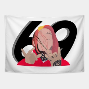 6ix9ine sixnine design Tapestry