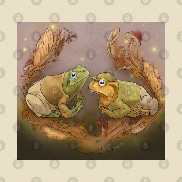 Frog and Toad are Lovers by Sierra Snipes Studio