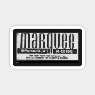 MPJJ Marquee Club London Magnet