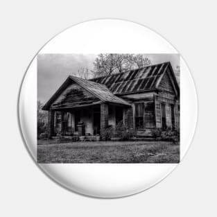 This Ol House - Black And White Pin