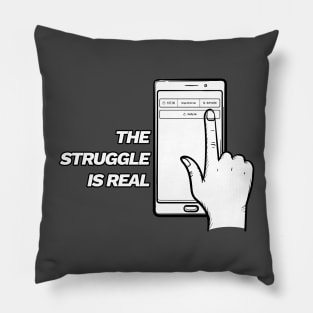 VeVe App - The Struggle is Real Pillow