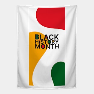 black history month stained Tapestry