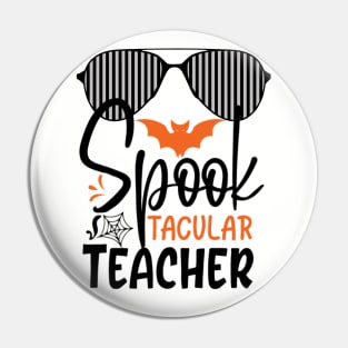 spook tacular teacher Pin