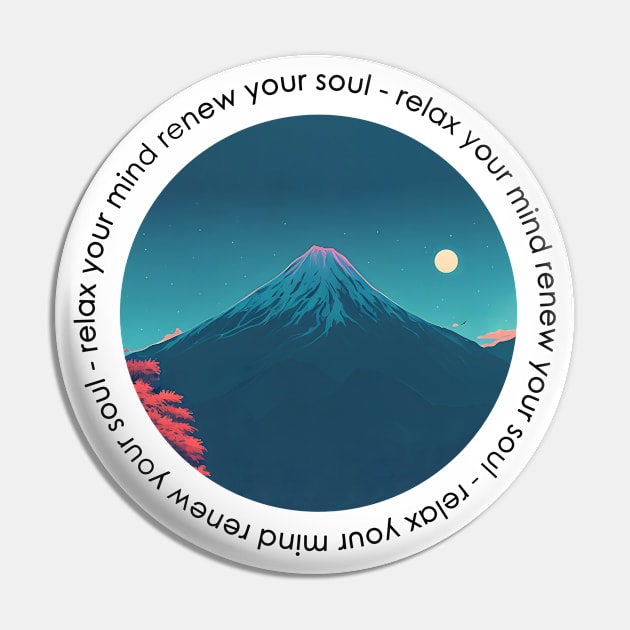 Relax your mind, renew your soul Pin by Monte Beats Prints