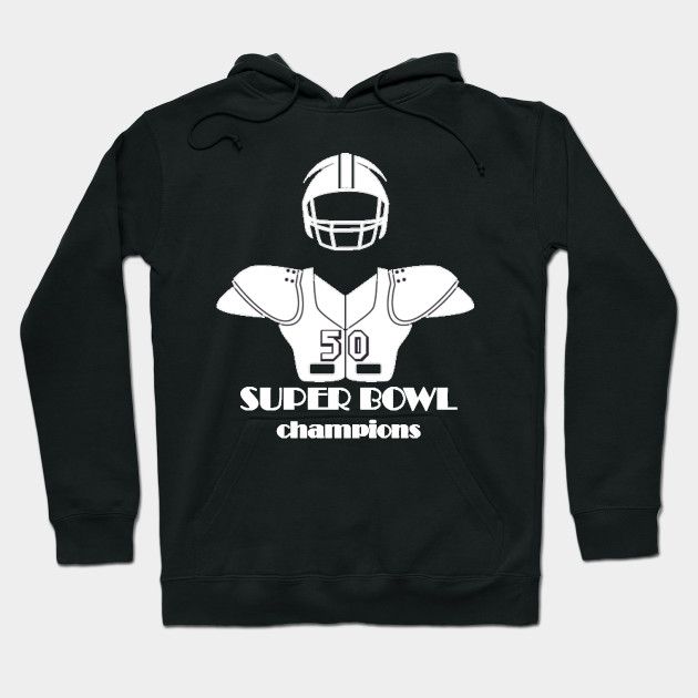 super bowl 50 white hoodie