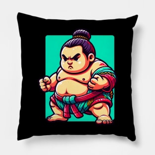 Sumo Wrestler Pillow