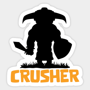 Dream Crusher Sticker 