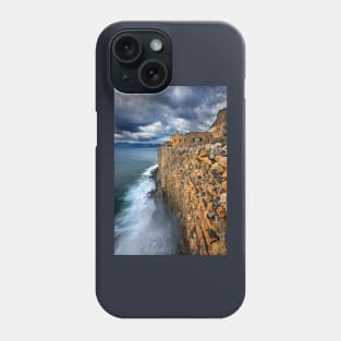 Wave attack against Monemvasia Phone Case