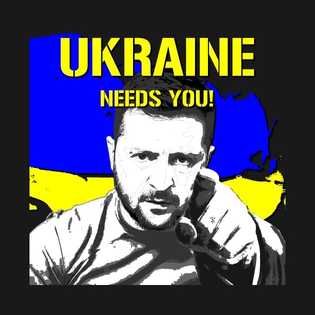 Zelenskyy Needs You! by Ironmatter