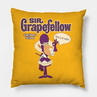 Distressed Sir Grapefellow Cereal Pillow