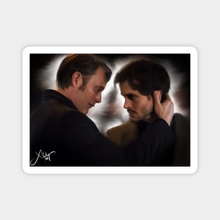 Hannibal and Will Magnet