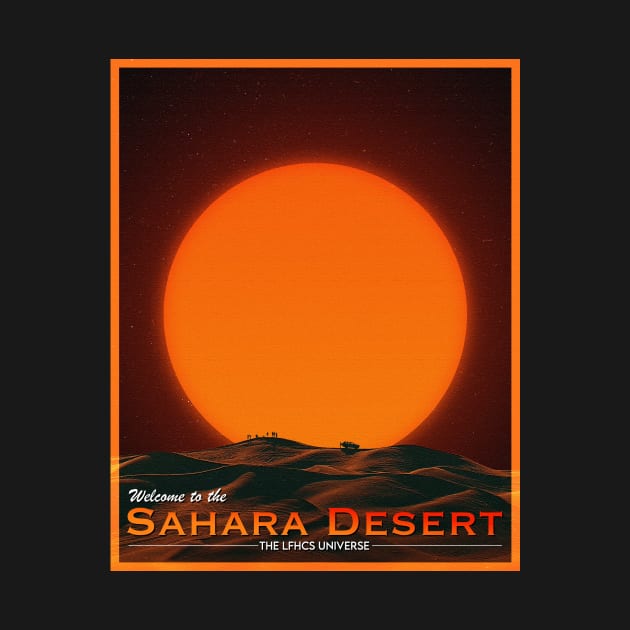 POSTCARD: SAHARA DESERT. by LFHCS