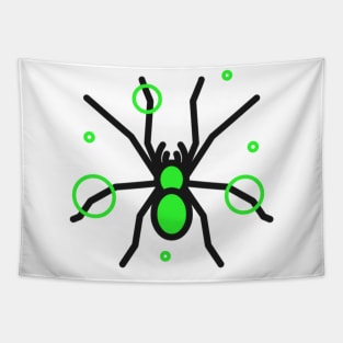 Poison Ivy Spider Tapestry