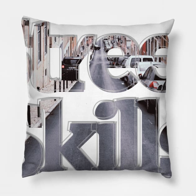 Street Skills Pillow by afternoontees