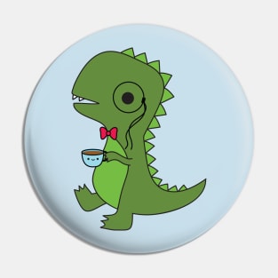 Tea-Rex Pin