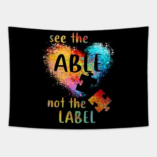 See The Able Not The Label Autism Tapestry