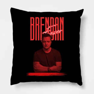Brendan fraser///original retro Pillow