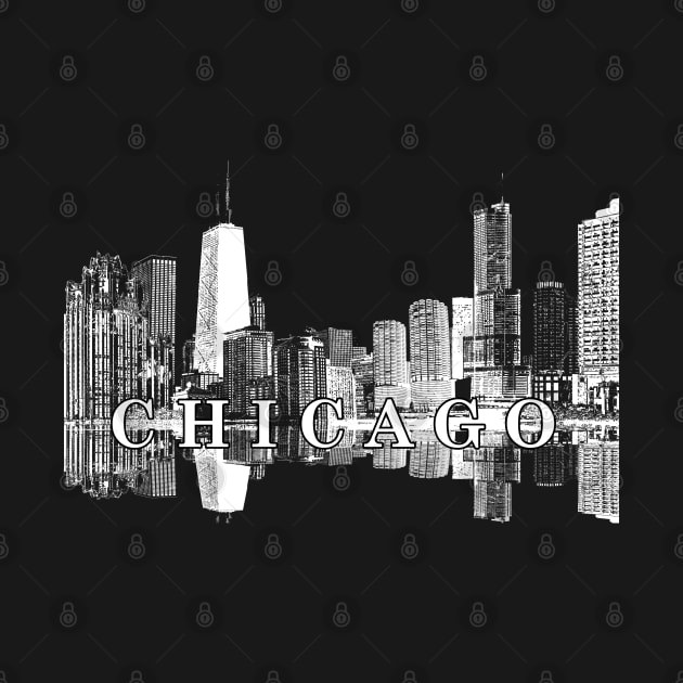 Chicago in black and white by rlnielsen4