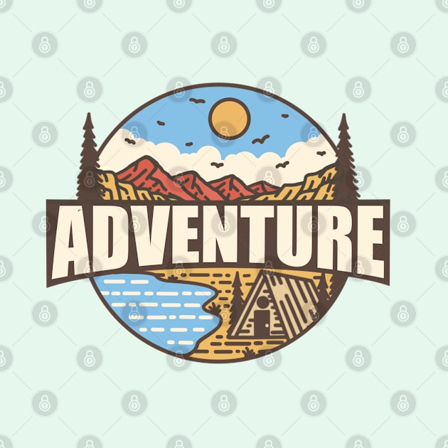 Adventure by Garis asli 