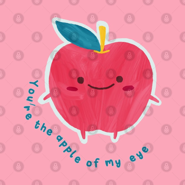 You're The Apple Of My Eye by blueberrytheta