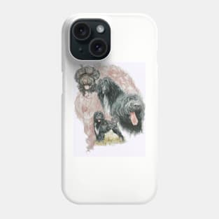 Portuguese Water Dog Medley Phone Case