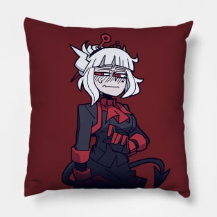 Maid Lucy Shy Examtaker (Helltaker) Pillow