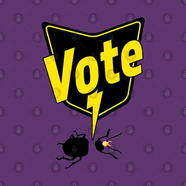 Know Your Parasites Vote Bug Spray by OrangeMonkeyArt