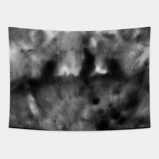 Black and White Ice Tie-Dye Tapestry