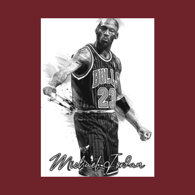 michael jordan minimalist art 7 - Michael Jordan - T-Shirt | TeePublic