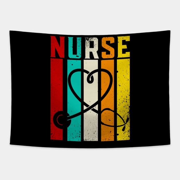 Nurse Retro Tapestry by KsuAnn