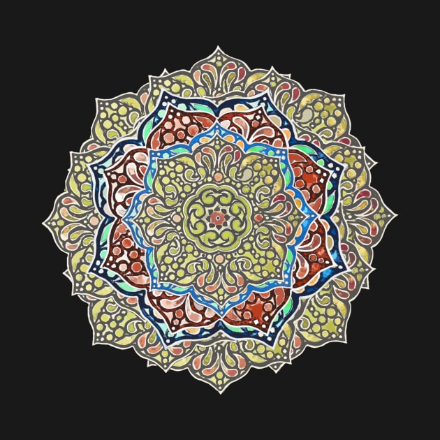 Earthy Mandala by Bubba C.