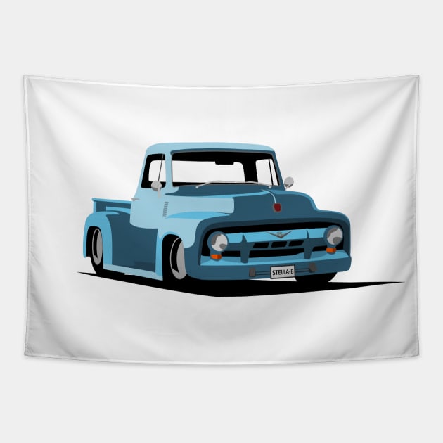 1950s Ford F100 Tapestry by TheArchitectsGarage