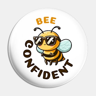 Bee Confident Pin