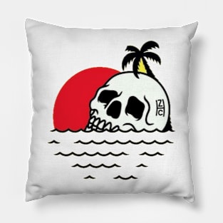 Skull island Pillow