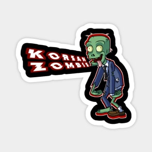 Korean zombie Magnet