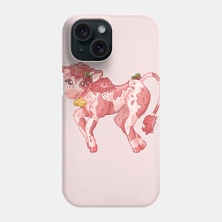 Strawberry cow Phone Case