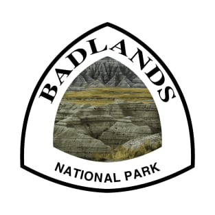 Badlands National Park shield T-Shirt