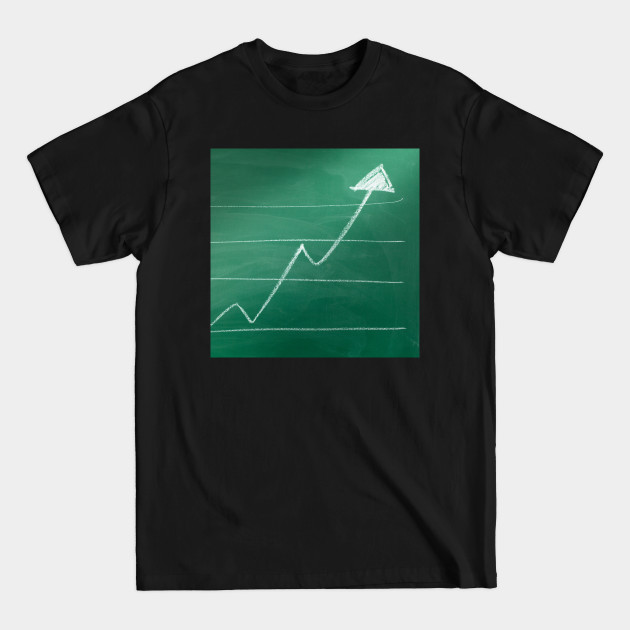 Disover Chaulkboard Graph - Chart - T-Shirt