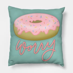 Donut Worry Pillow