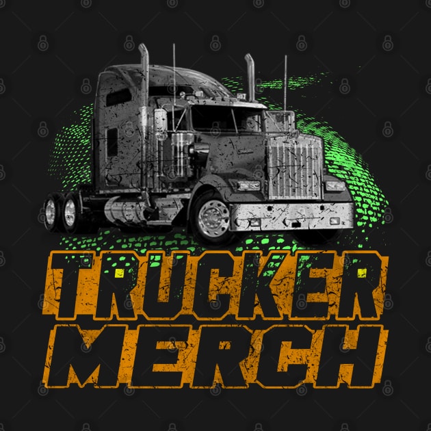 Trucker Merch For Trucker by Trucker Heroes